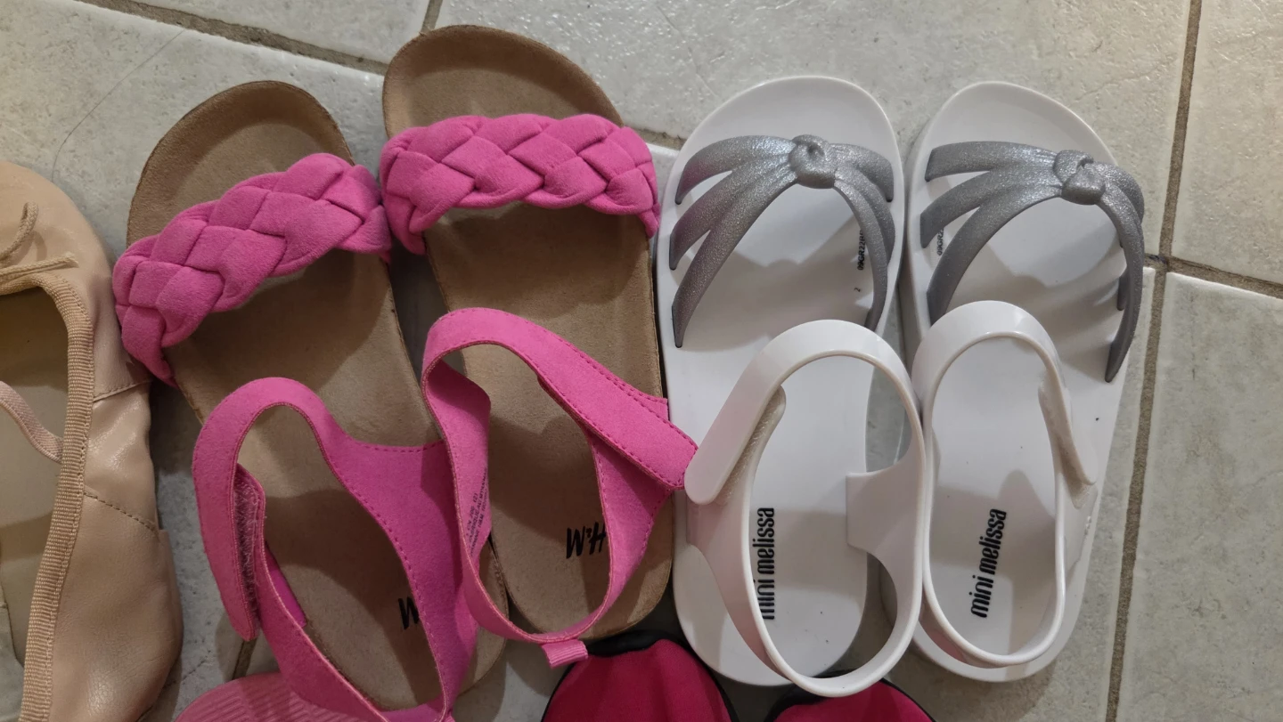 Kids Pink Ballet Flats and Sandals Bundle - photo 3