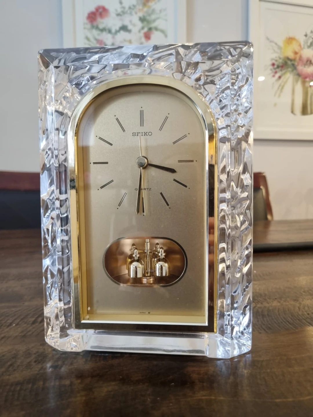 Seiko Quartz Crystal Desk Clock - photo 4