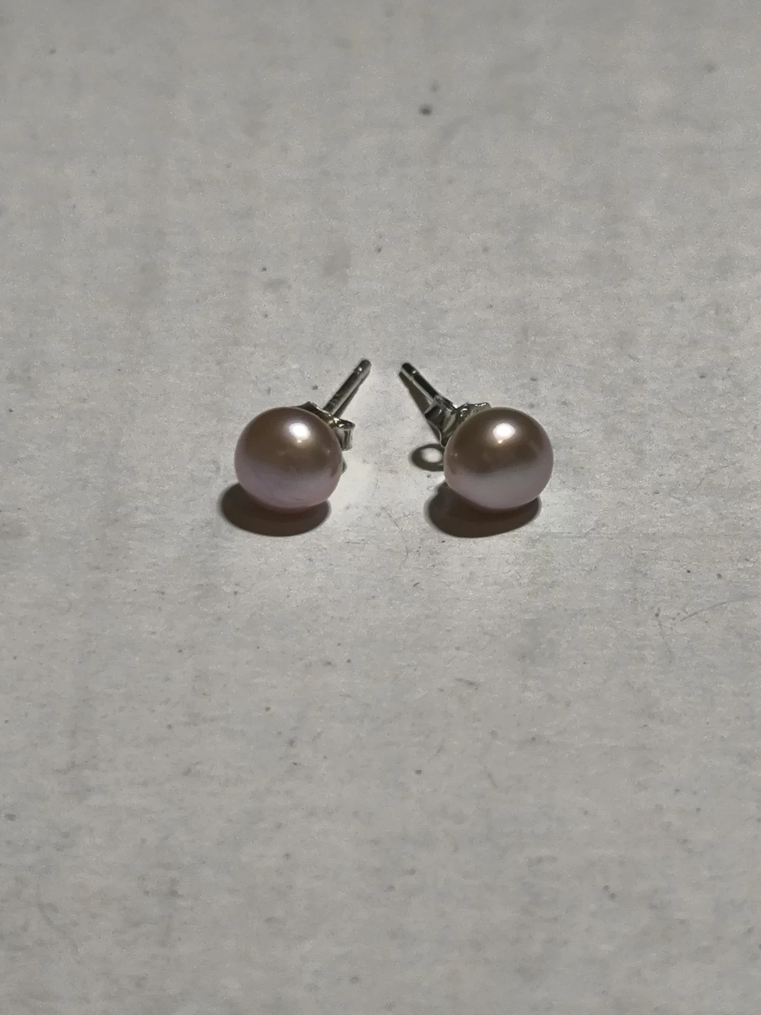 Pink Natural  Pearl Stud Earrings - photo 2