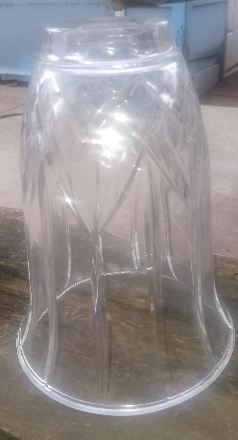 Clear Glass Bell Lamp Shade