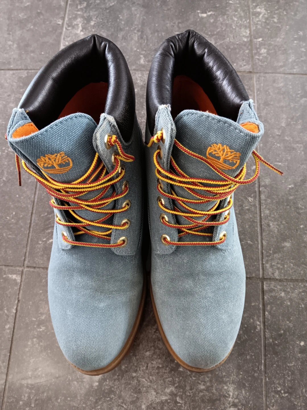 Timberland Denim Work Boots