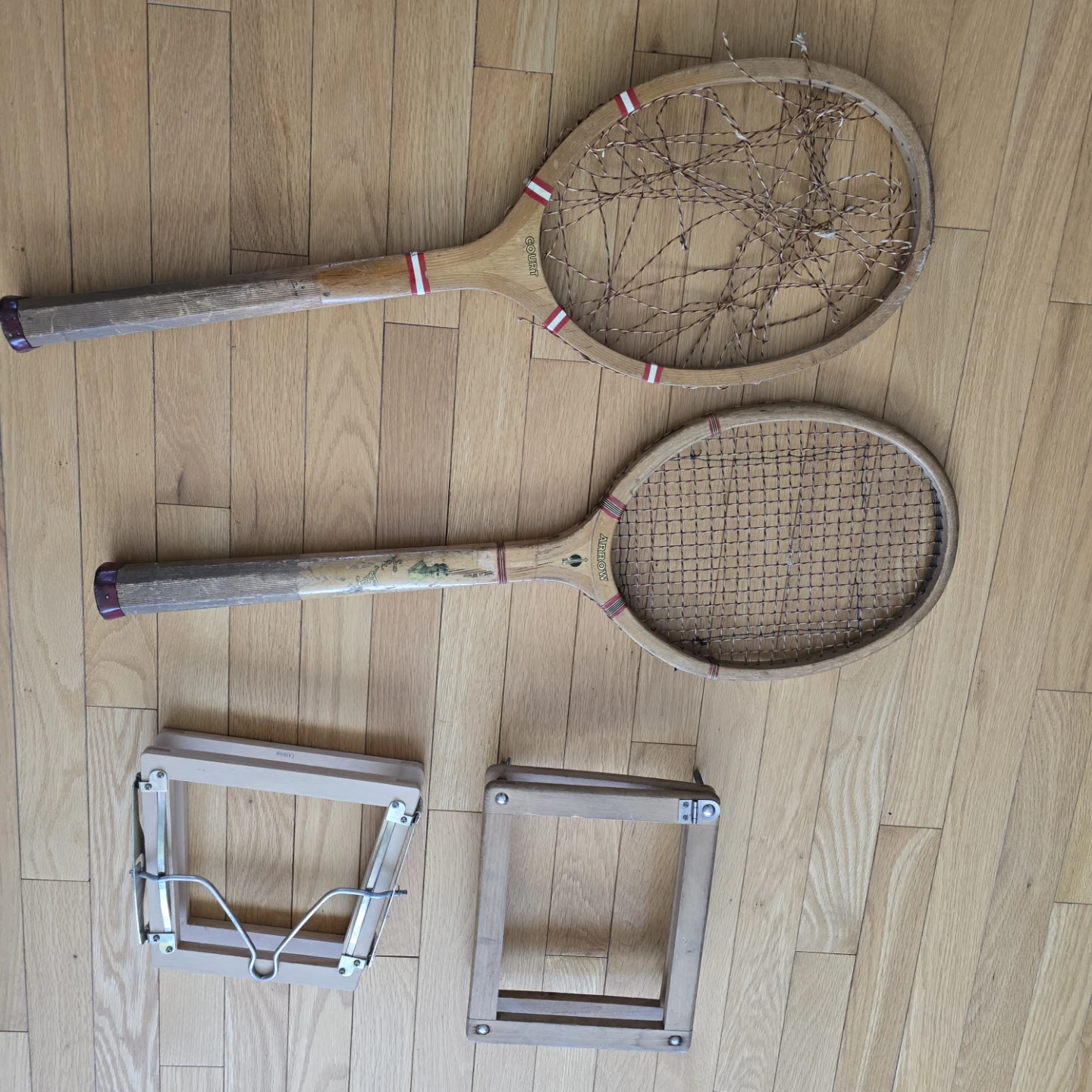 Vintage Tennis Rackets Set - photo 2
