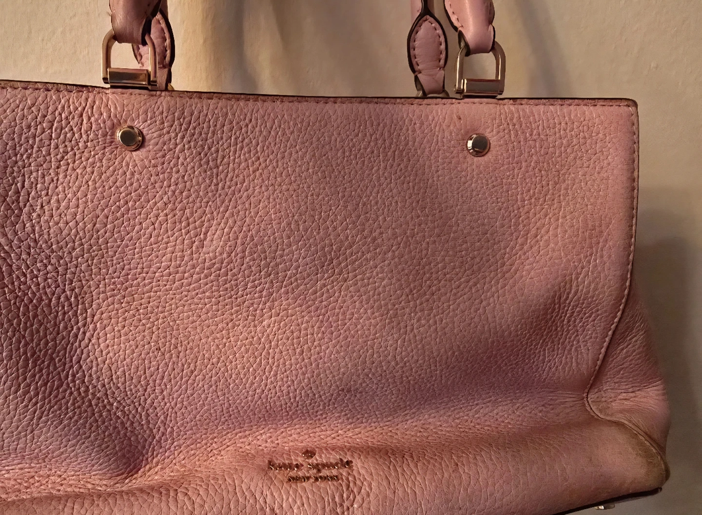 Kate Spade Pink Leather Tote Bag - photo 2