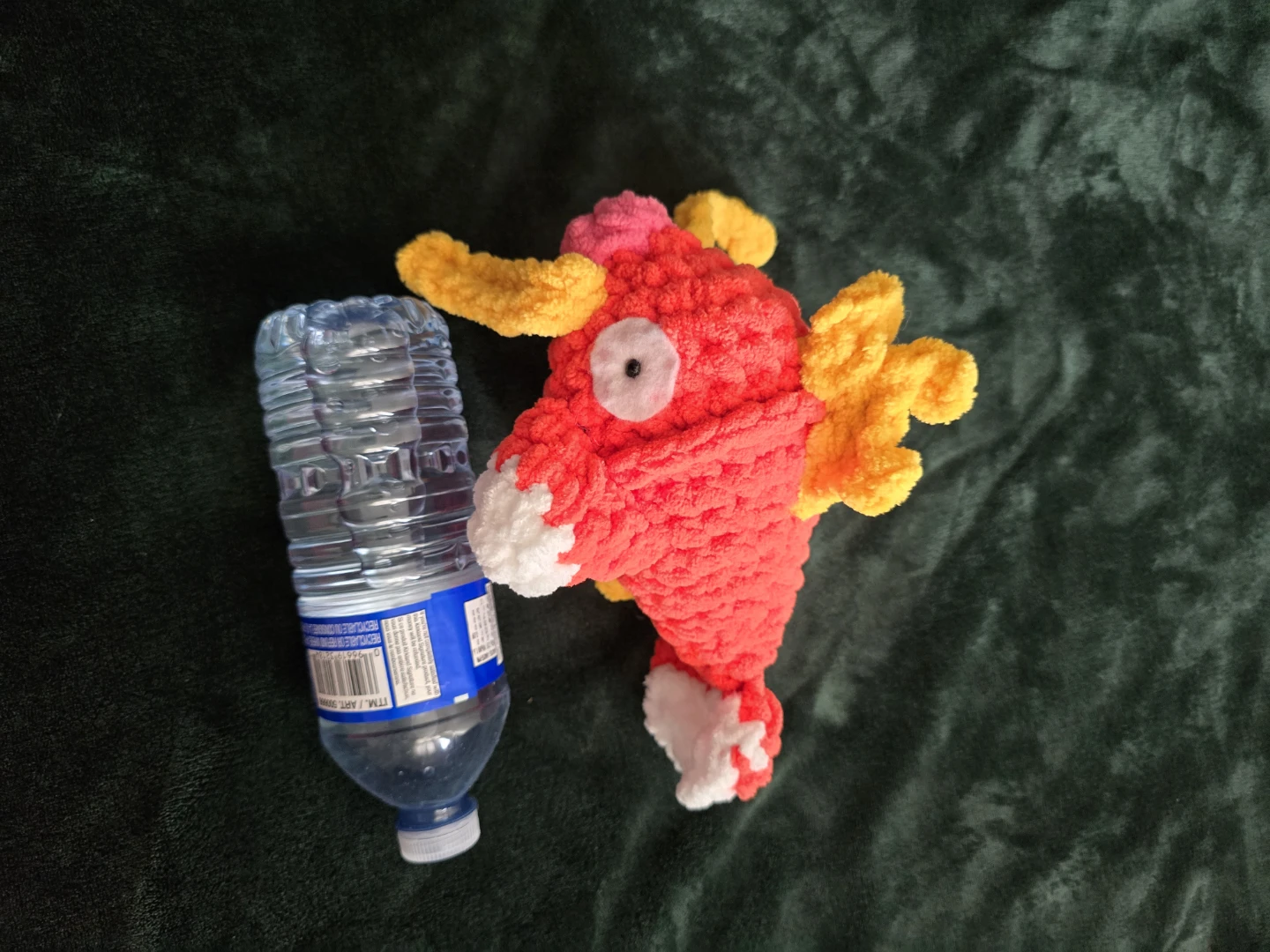Crocheted Magikarp Plush Toy - photo 2