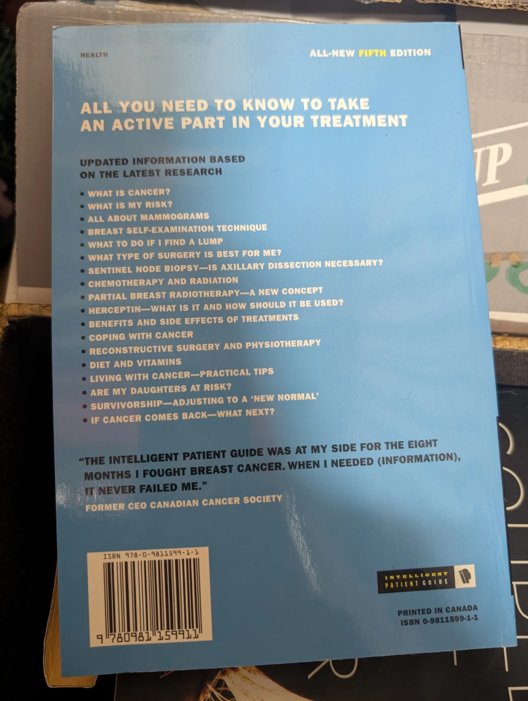 The Intelligent Patient Guide to Breast Cancer, Fifth Edition - photo 2