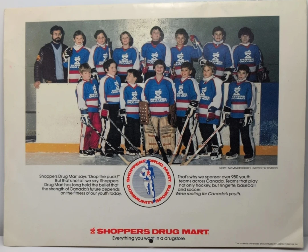 Toronto Maple Leafs 1986-87 Official Calendar with Shoppers - photo 2