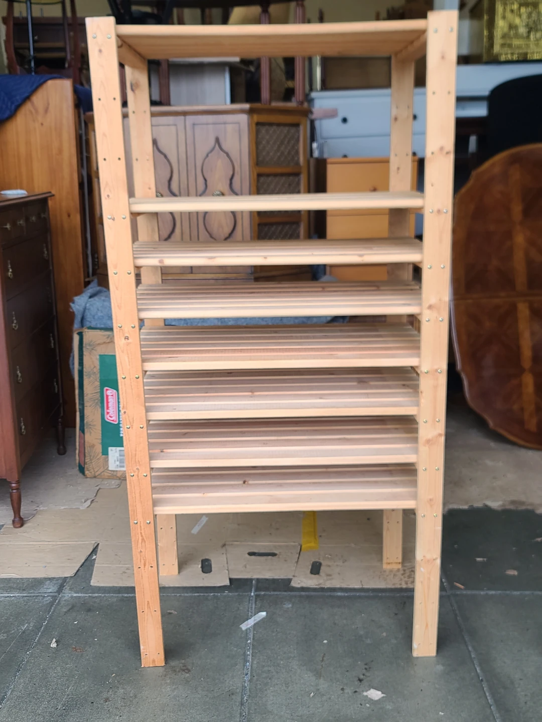 Wooden Shelf Unit