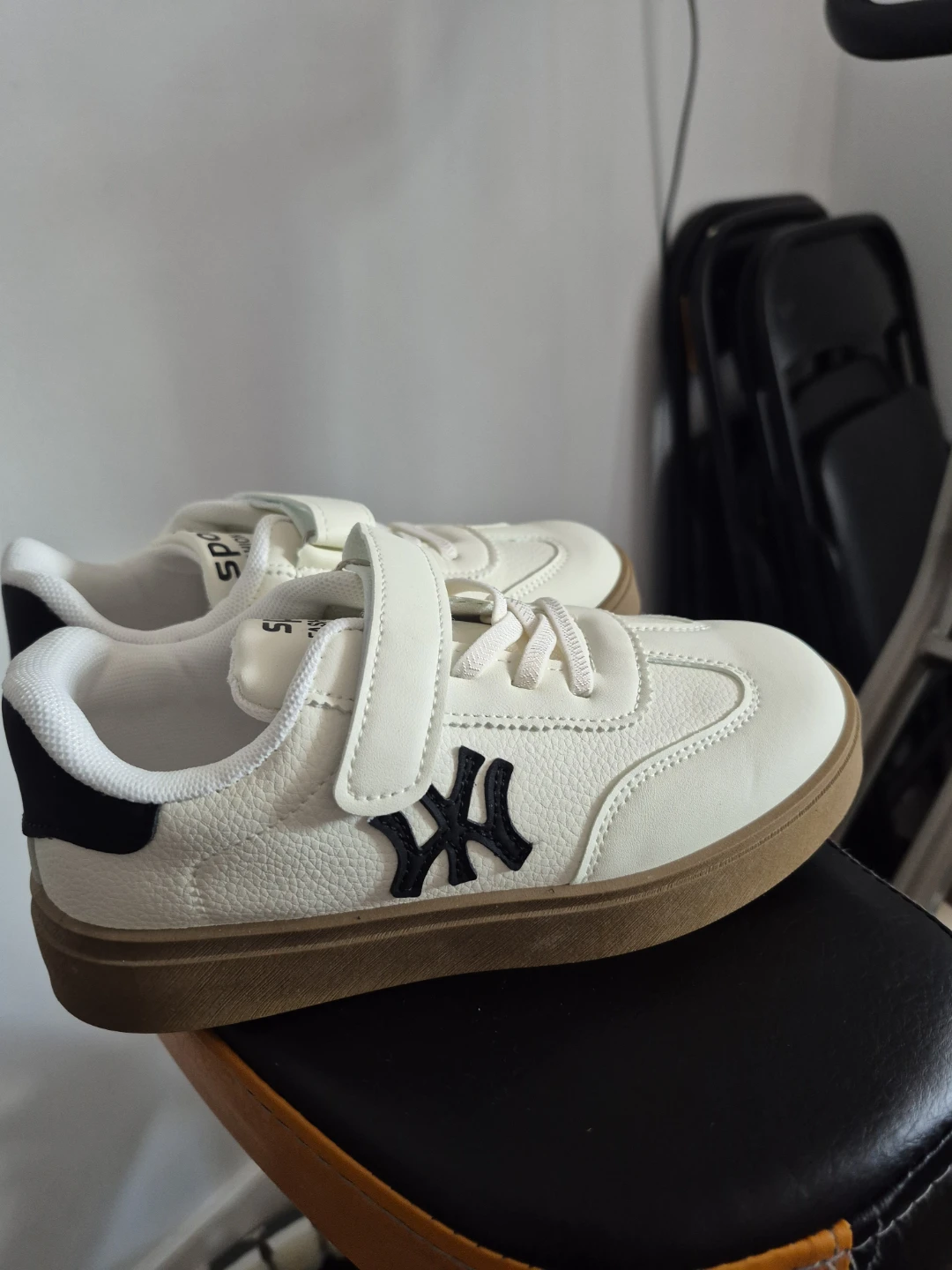 White Kids Sneakers Size 36