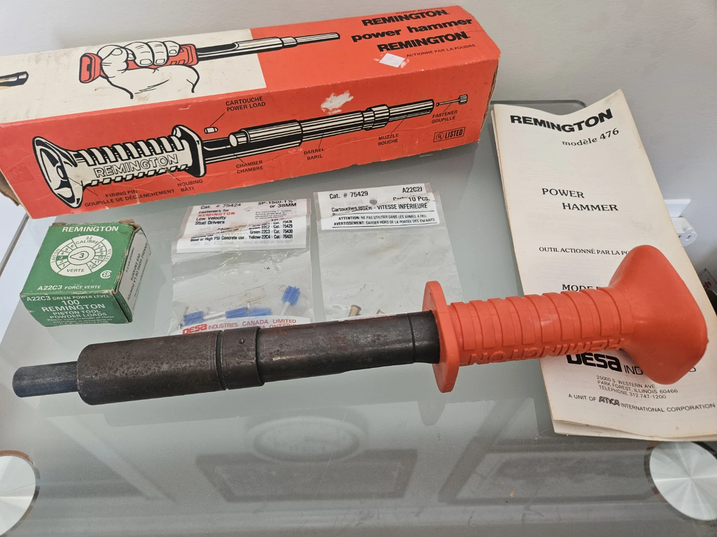 Remington Power Hammer Model 476 with Accessories
