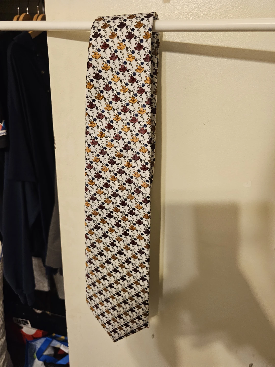 Vintage 1970s men's neck ties, made in paris - photo 3