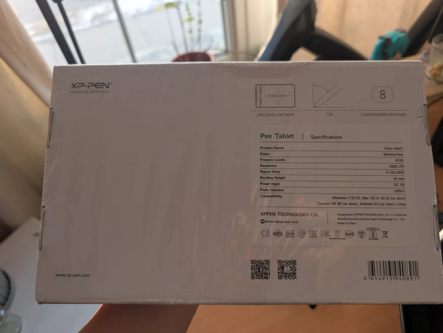 XP-PEN Deco mini7 Pen Tablet - photo 2