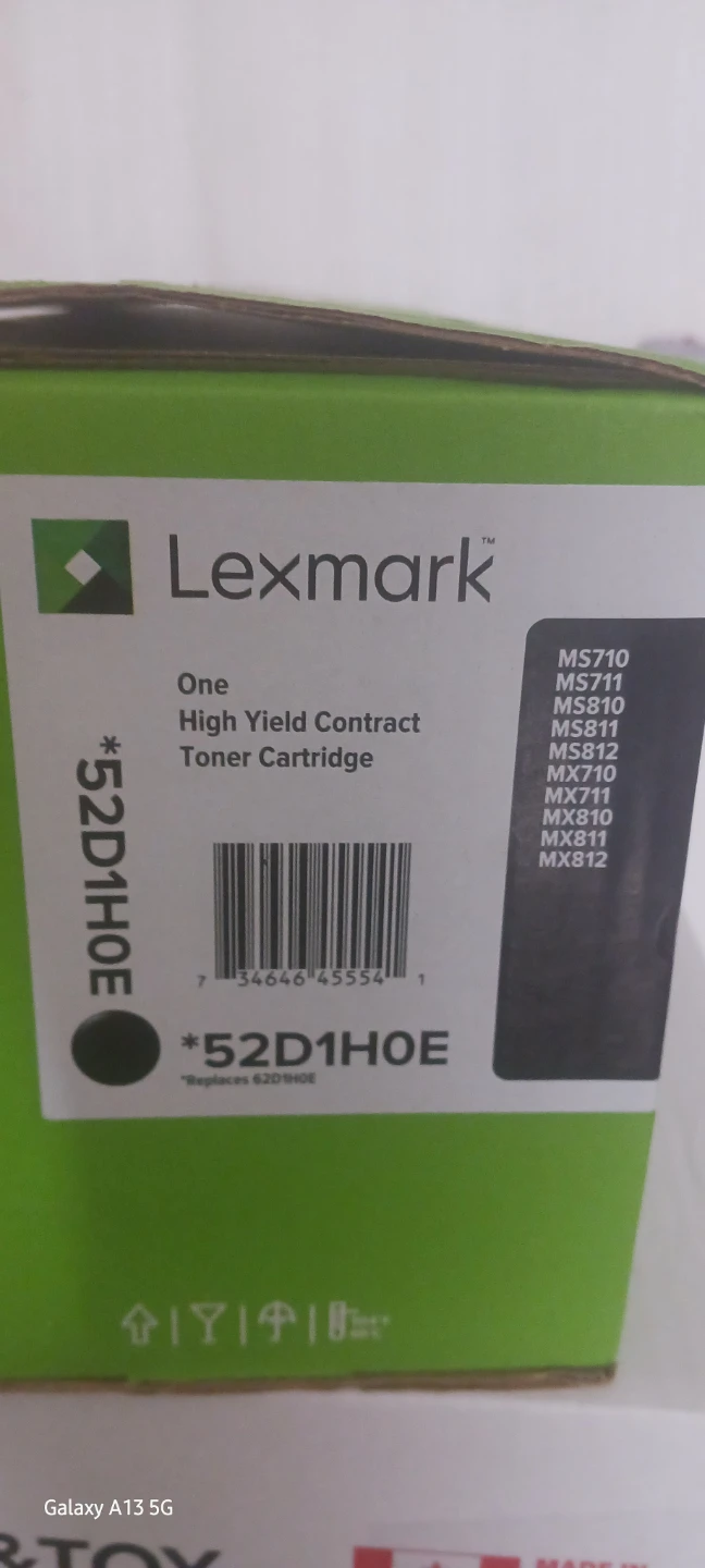 Lexmark 52D1H0E High Yield Toner Cartridge