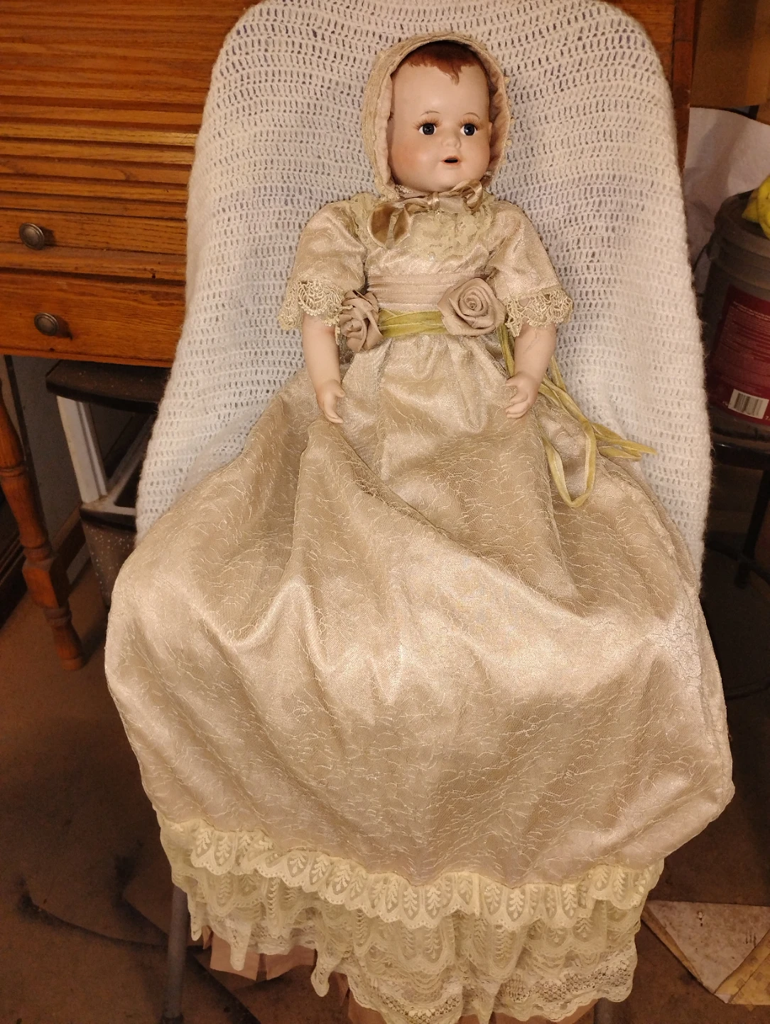 Wayne Kleski Porcelain Baby Doll Louisa By Katherine Collection