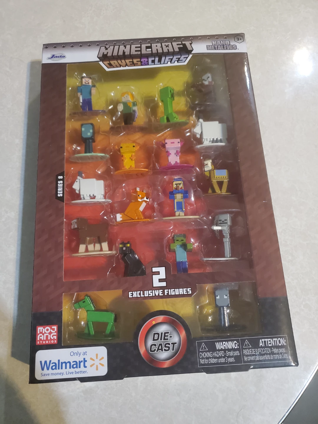 Jada Minecraft Nano Metalfigs Caves & Cliffs Series 8