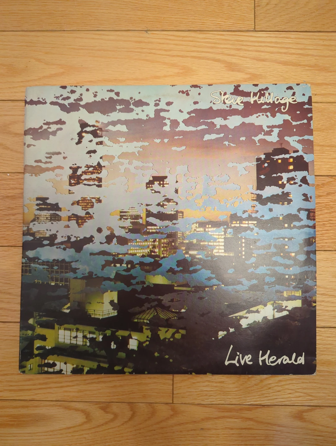 Steve Hillage Live Herald Vinyl Record