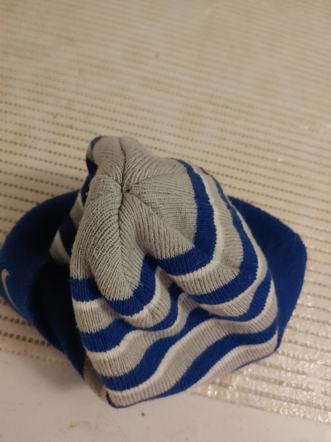 Nike Striped Beanie Hat - photo 2