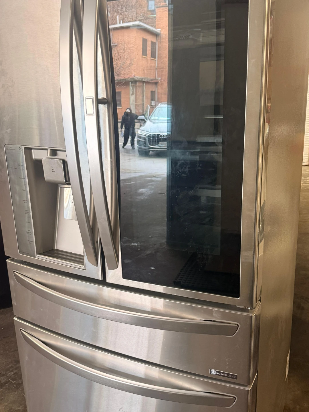 LG instaview refrigerator