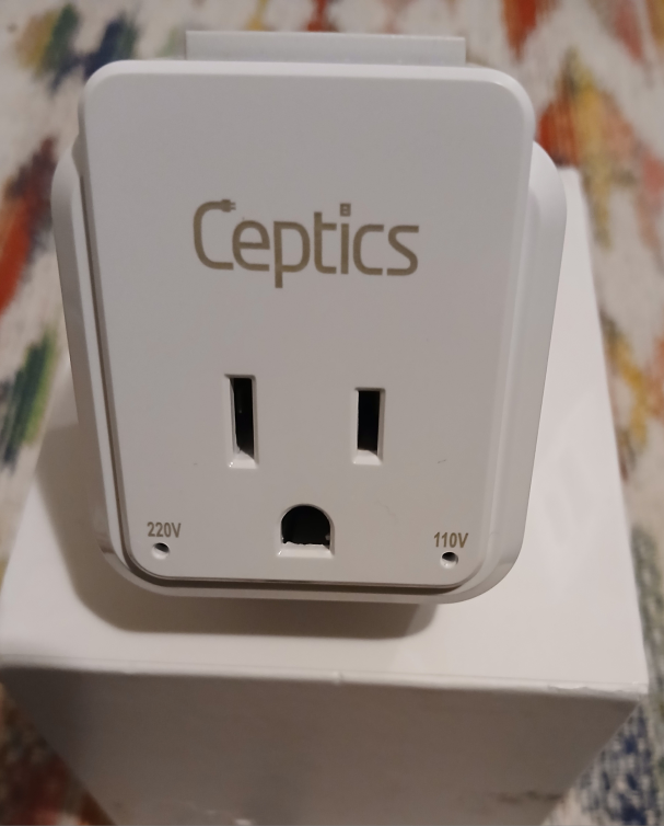 Ceptics Universal Travel Adapter with 2 USB Ports