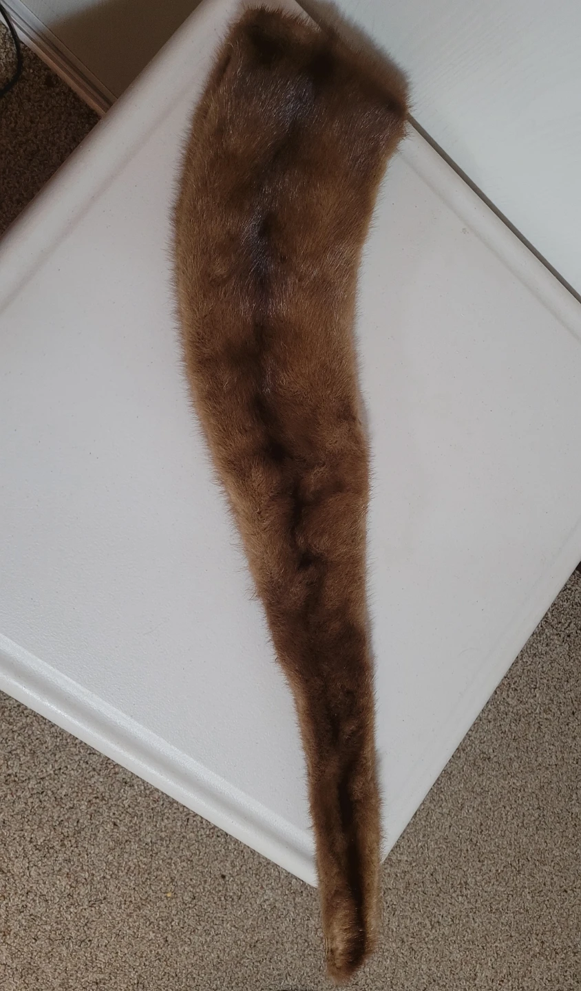 Mink Fur Shawl / Scarf - photo 3