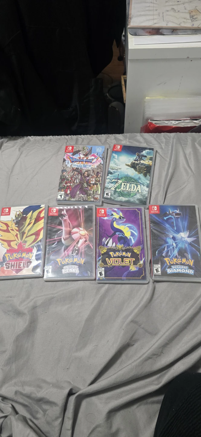 Nintendo Switch Games Collection - Pokémon, Zelda & More!