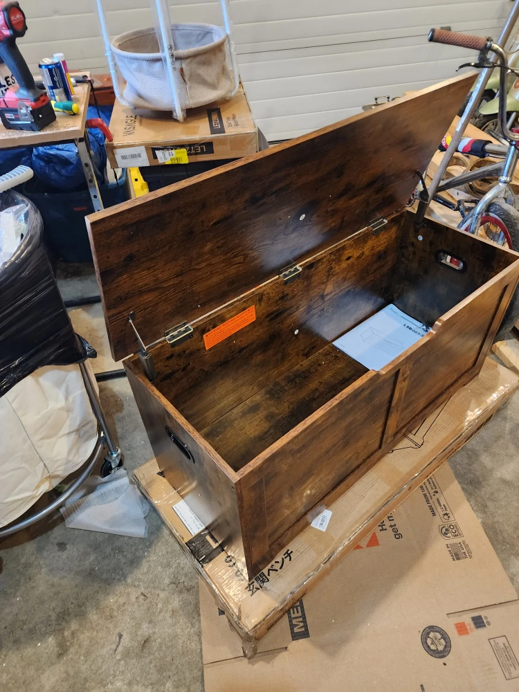 Wooden Storage Chest - photo 3