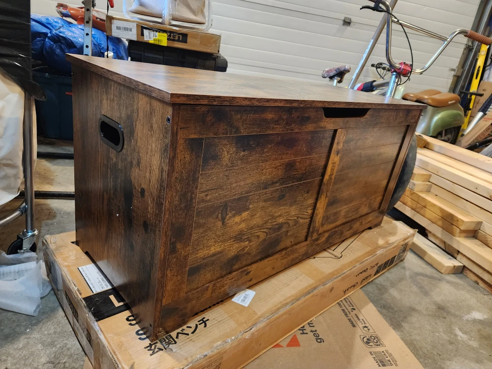 Wooden Storage Chest - photo 5