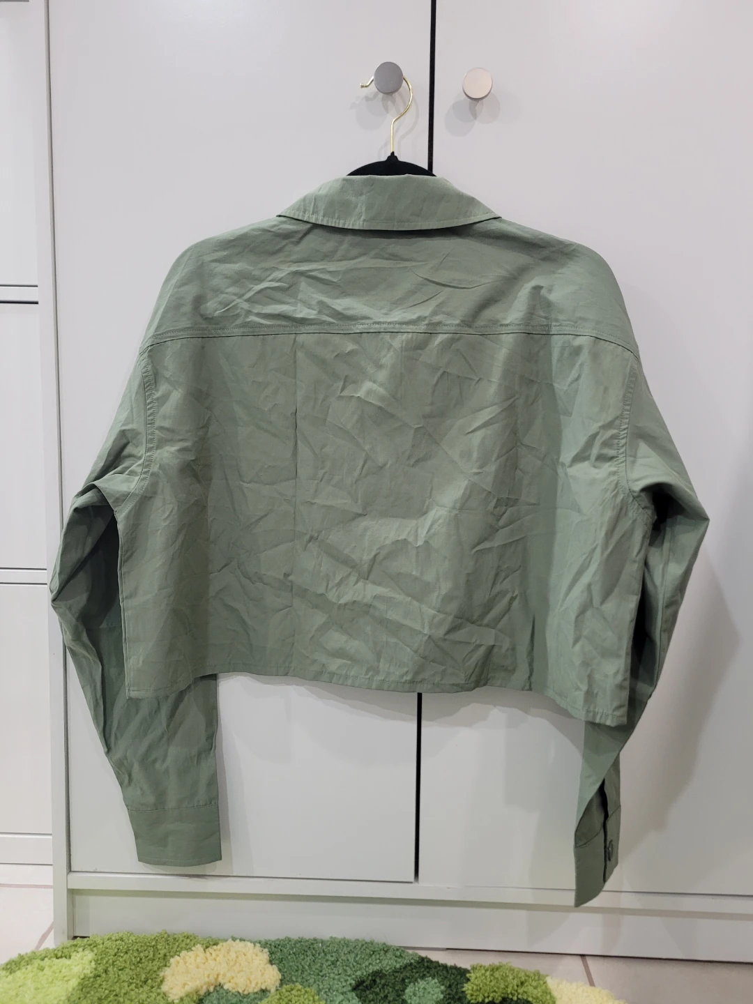 Forever 21 Button-Up - Green, Size L (Lowest Price I'm Going) - photo 2