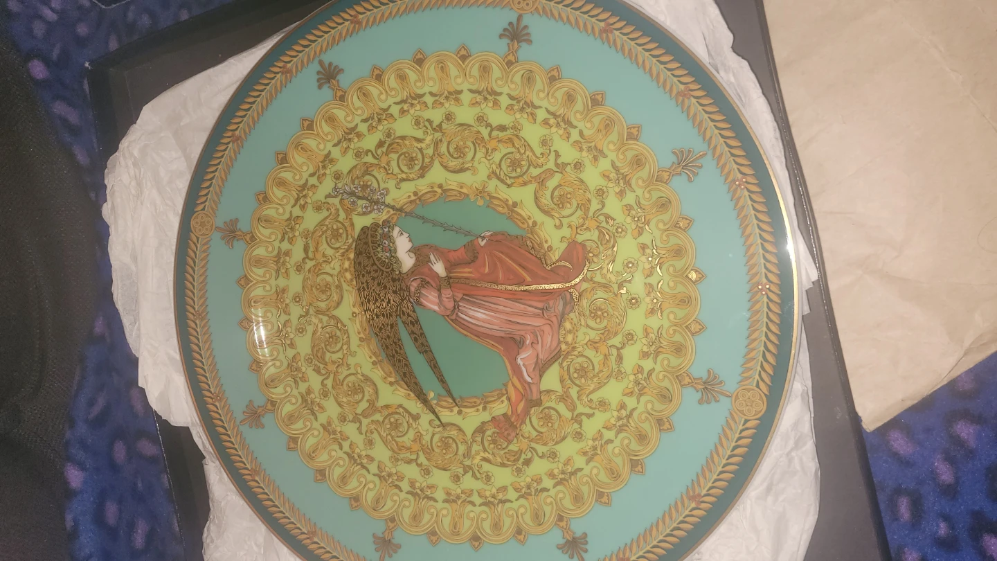 Versace Studio Line Limited Edition Christmas 1995 Plate - photo 2