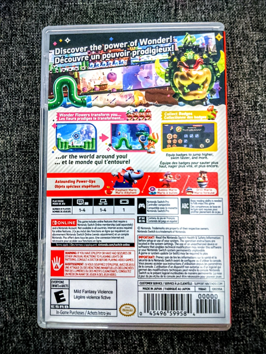 Mario Wonder Nintendo Switch (Mint) - photo 3