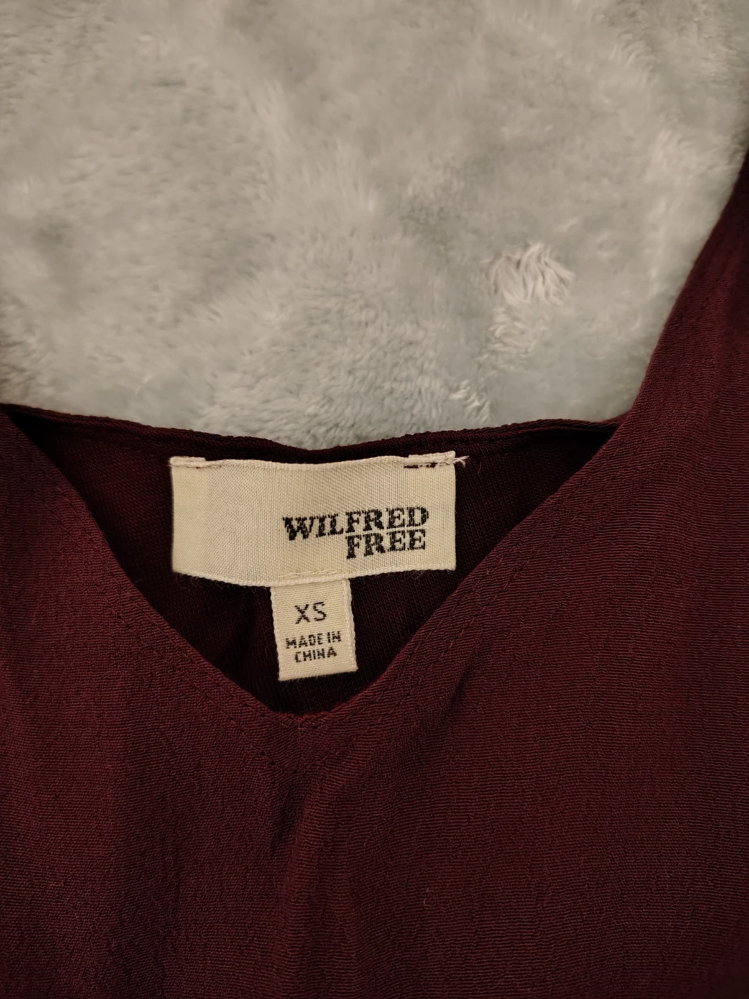 Wilfred Free Burgundy Camisole Top - Size XS - photo 2