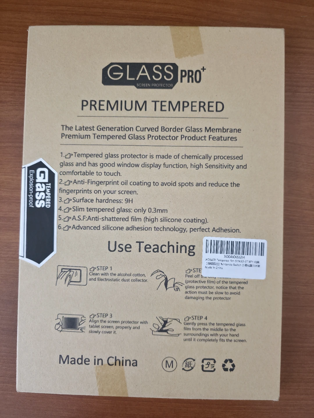 Nintendo Switch 2 Glass Pro+ Premium Tempered Screen Protector - photo 2