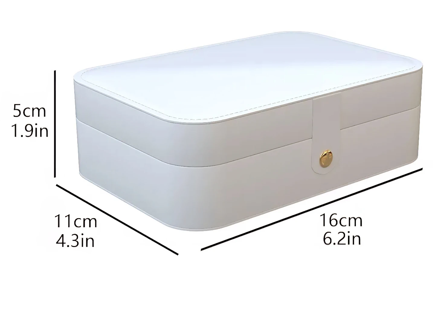 White Jewellery Organizer Box - photo 3