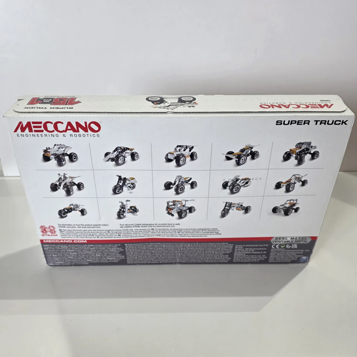 Meccano Super Truck 15-in-1 Building Set - photo 2