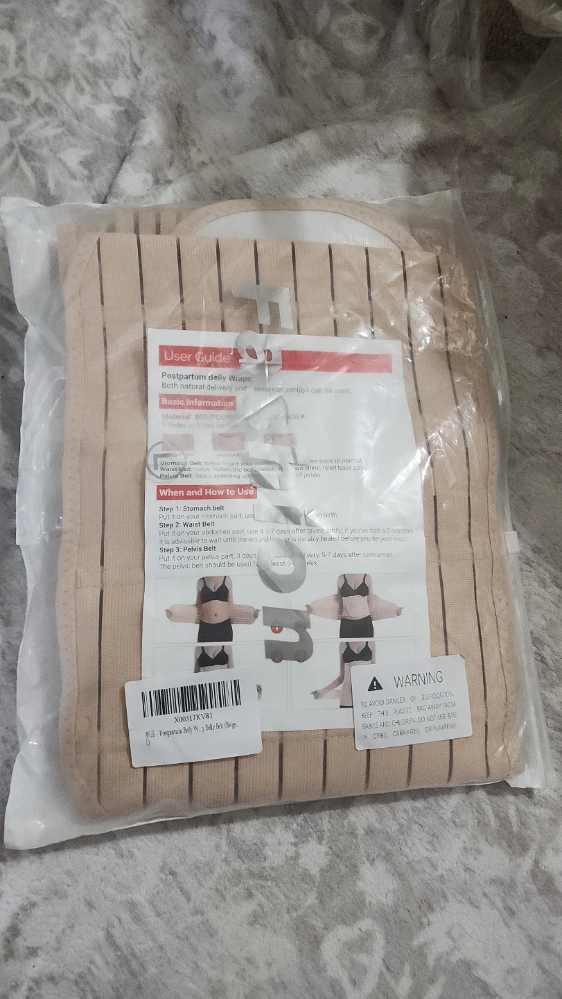 Postpartum Belly Wrap 3-in-1 Waist and Pelvis Support Belt