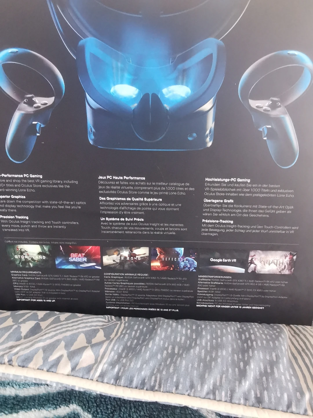 Oculus Rift S VR Headset with Controllers - photo 2