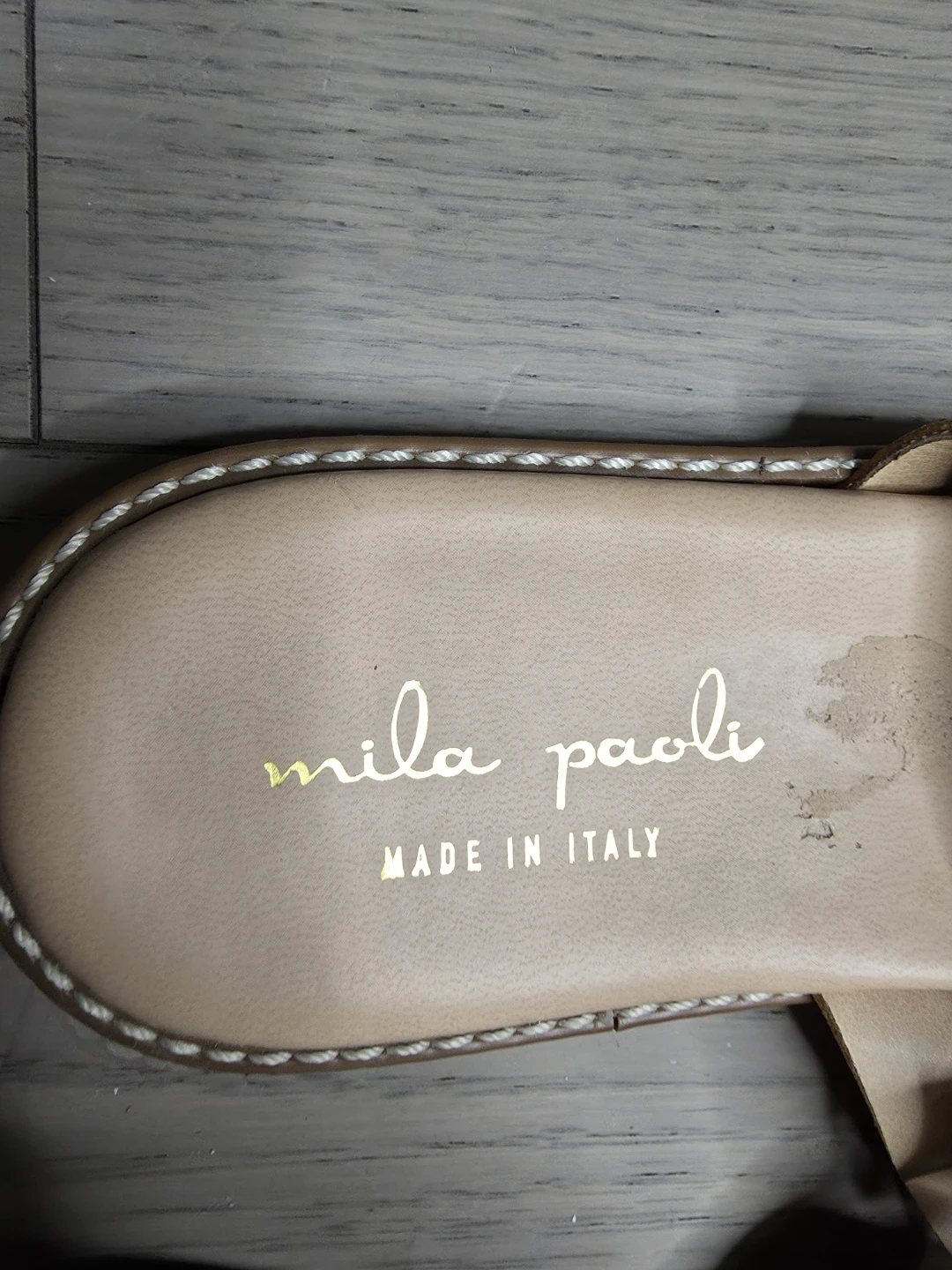 Mila Paoli Women's Yellow Leather Sandals Made in Italy - photo 3