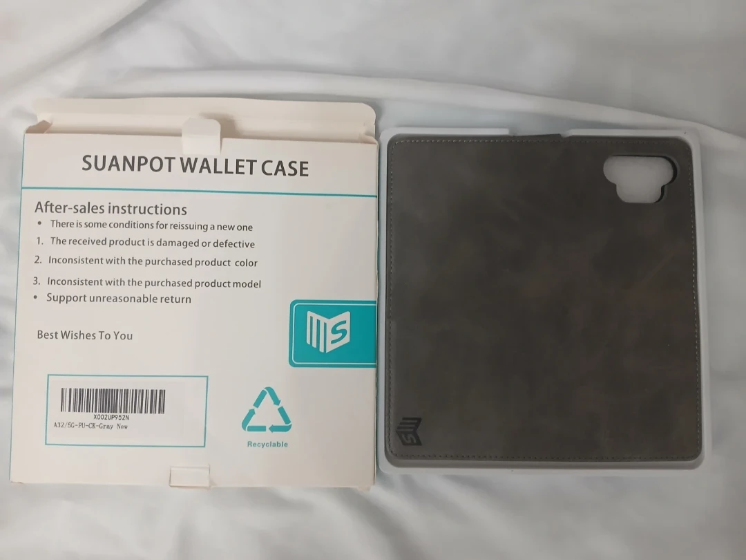 SUANPOT Wallet Case Style Grey - photo 2