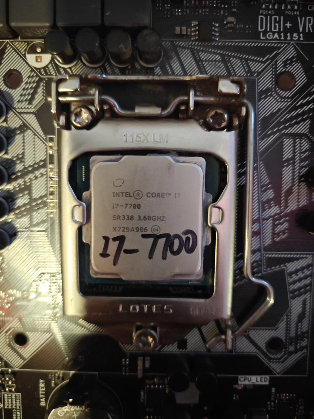 Intel Core i7-7700 CPU - photo 2