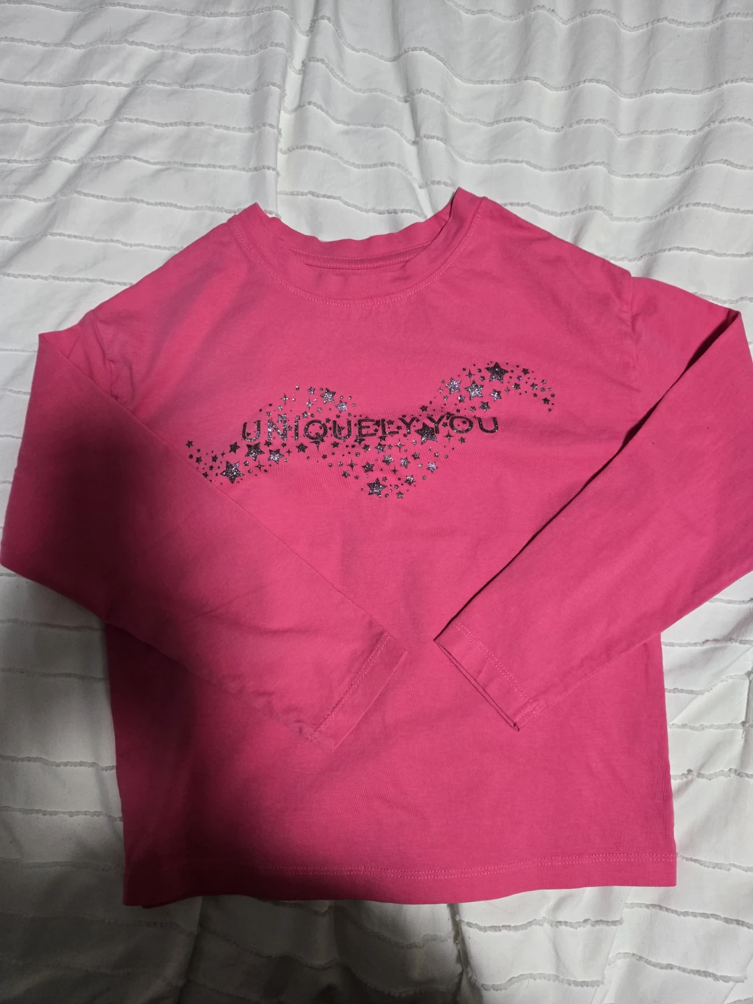 George Girls’ Pink Long Sleeve Shirt M (7-8)