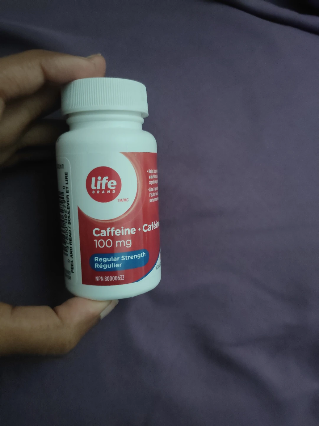 Life Brand Caffeine 100 mg Regular Strength