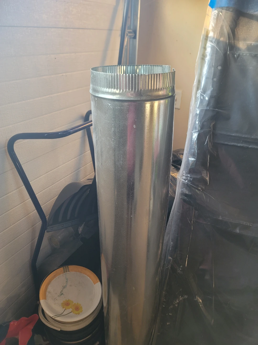 Galvanized Metal Dryer Vent Pipe