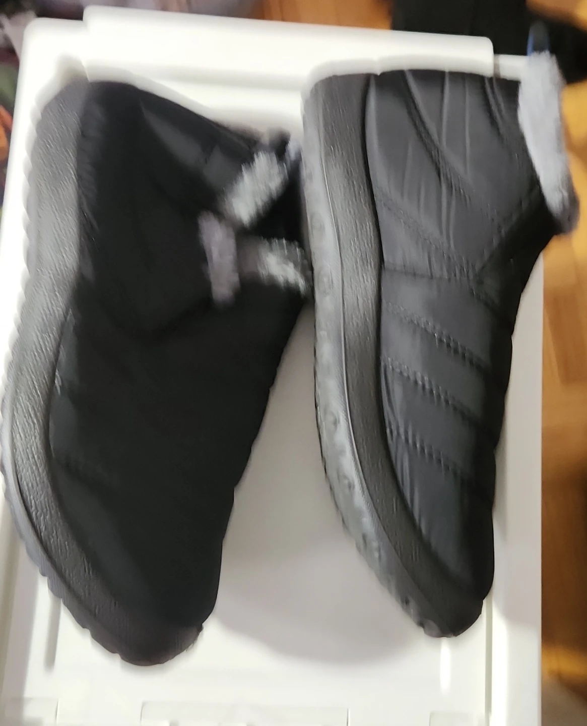 Black Winter Boots with Fur Lining - photo 2
