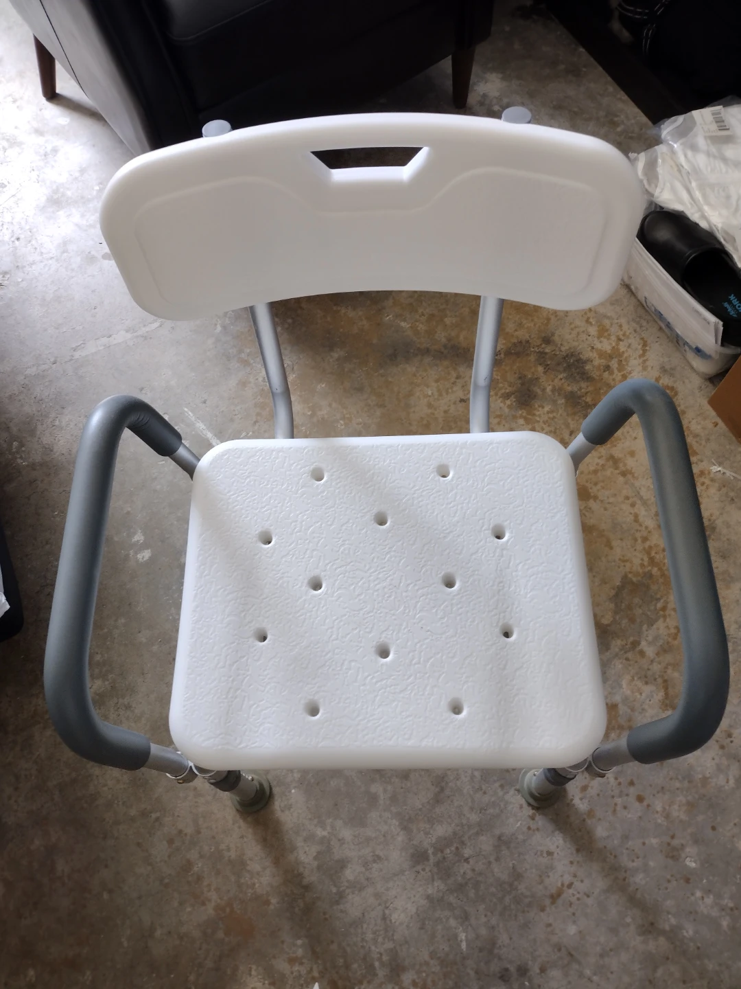 Shower Chair with Back and Arms 🥕 - photo 2