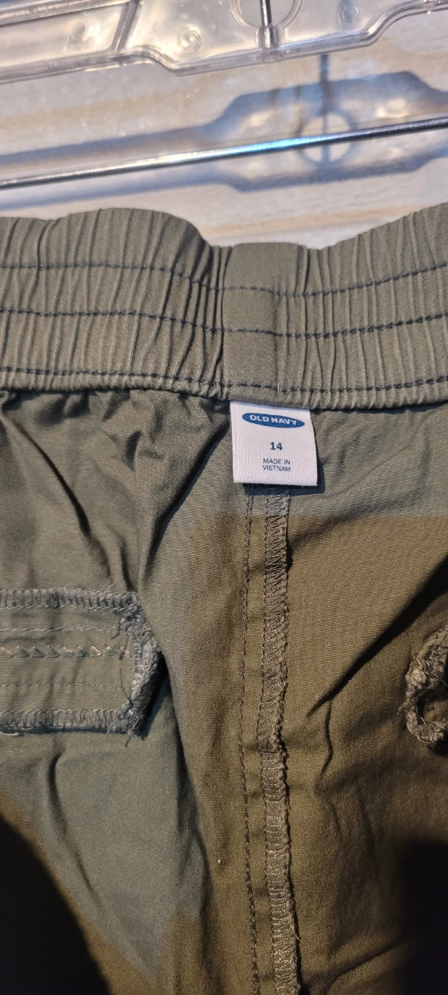 Old Navy Green Cargo Pants Size 14 - photo 2