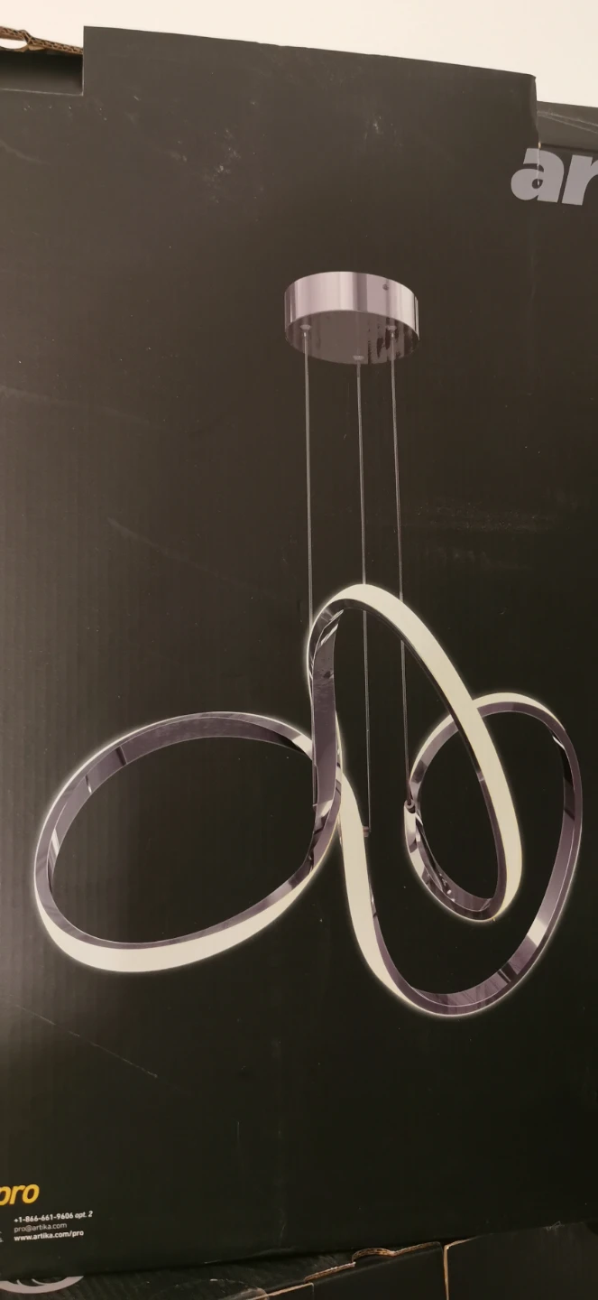 Artika Swirl 30-Watt Integrated LED Pendant Light - photo 4