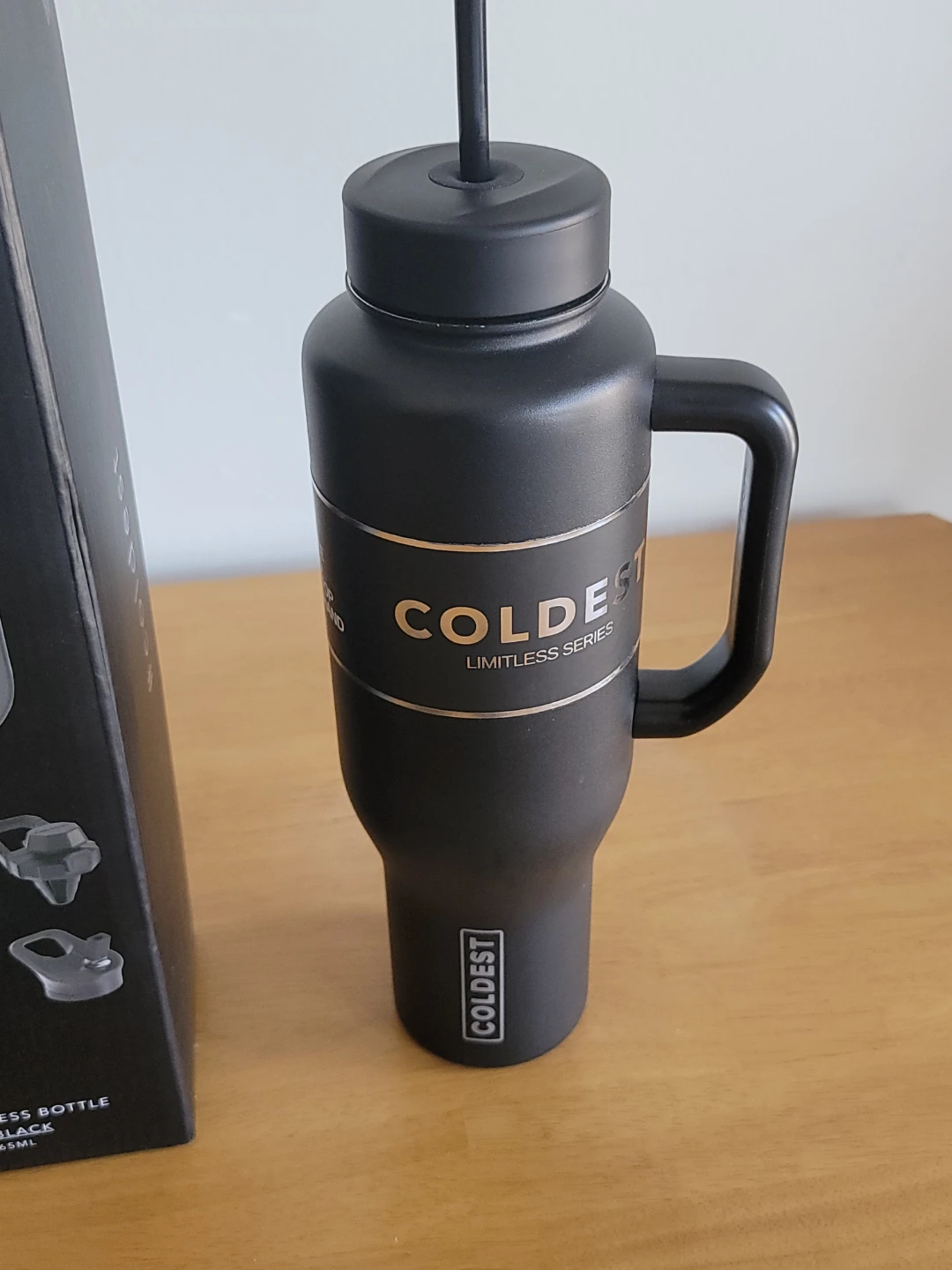 Coldest Limitless Bottle Stealth Black 46oz New - photo 5