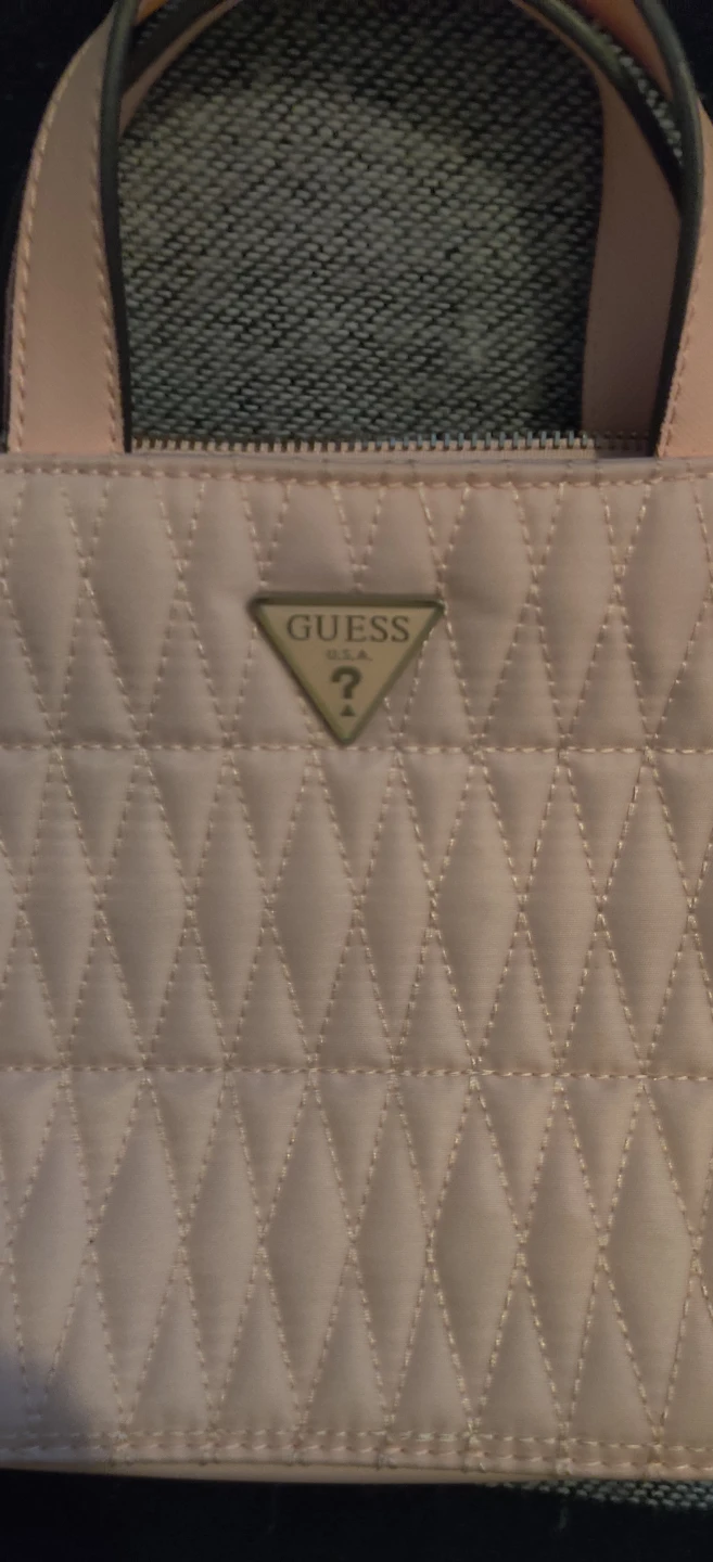 Guess Pink Quilted Mini Handbag - photo 2