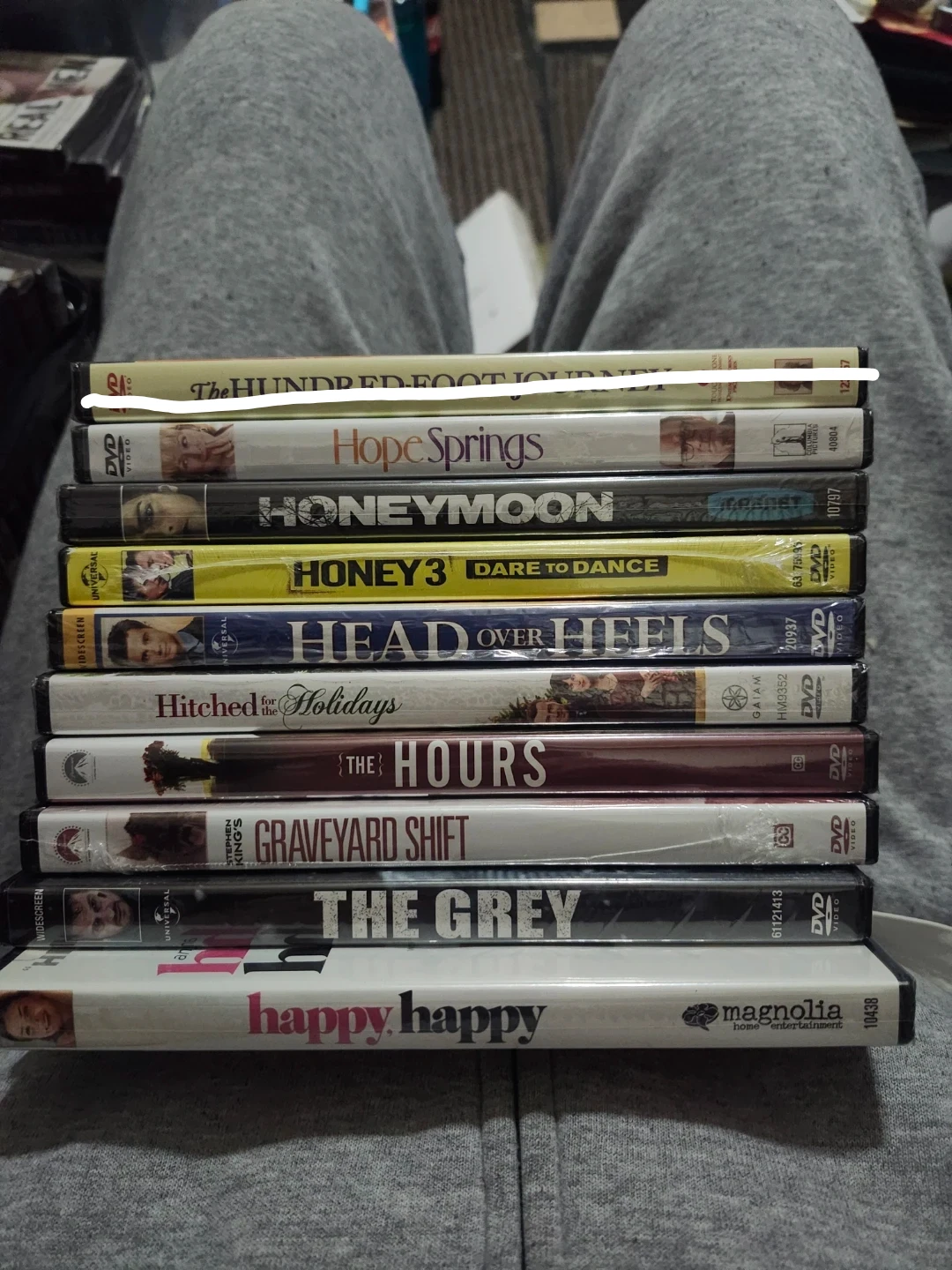 Lot of 10 DVDs: The Hundred-Foot Journey,