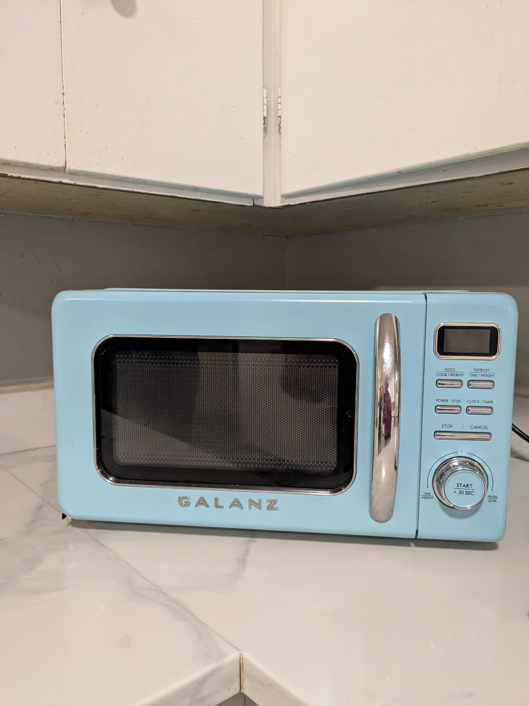 Galanz Retro Microwave - Light Blue