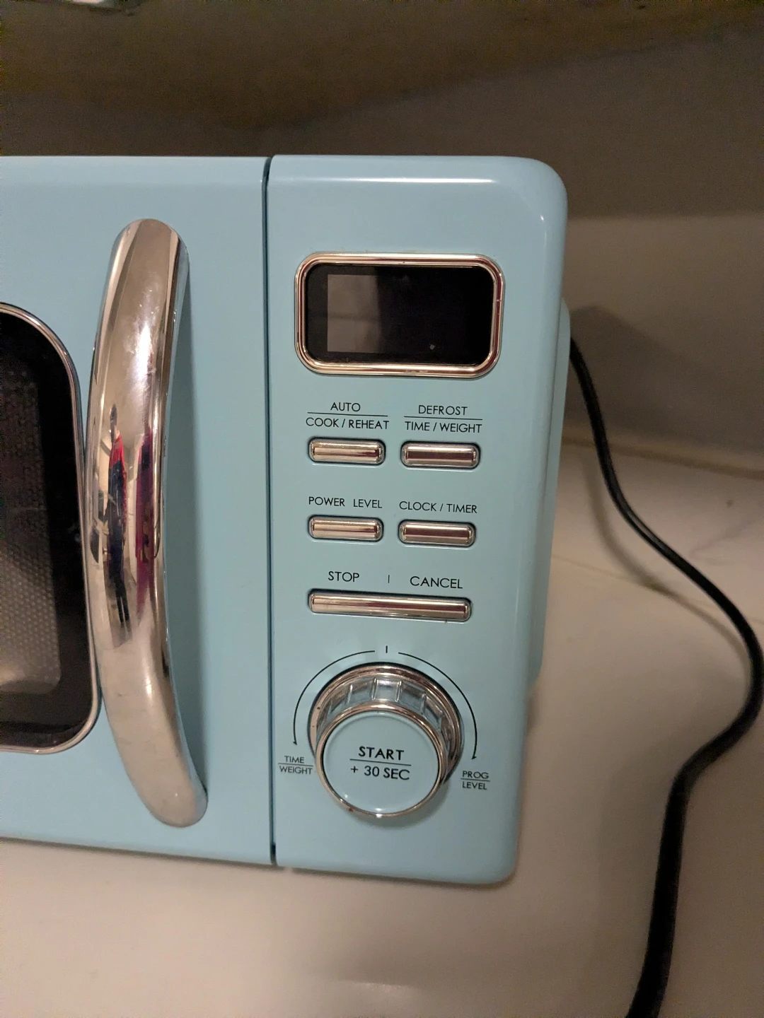 Galanz Retro Microwave - Light Blue - photo 3